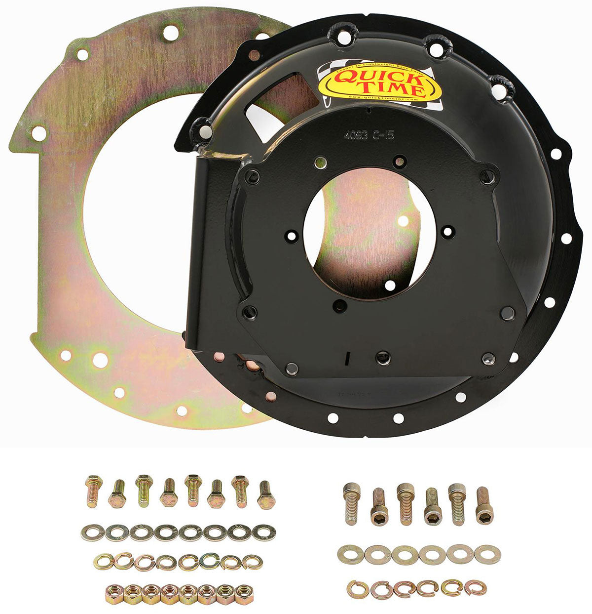 Steel SFI 6.1 Bellhousing
Suit Mazda RX-7 13B / 20B With Muncie , Saginaw, T5 Transmission, 125 Tooth, 7.250 Clutch