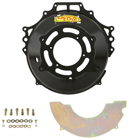 Steel Bellhousing Suit SB & BB Chev With Muncie , Saginaw, GM Tremec TKO , 153 Tooth, 10.5" Clutch