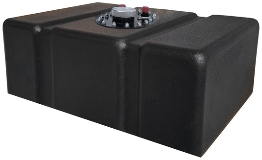 16 Gallon (60L) Poly Circle Track Fuel Cell
Size: 23" x 17" x 11"