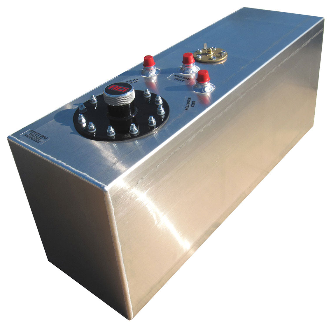 15 Gallon (57L) Aluminium Street Rod Fuel Cell with Sender - No Foam
Size: 30" x 9" x 12"