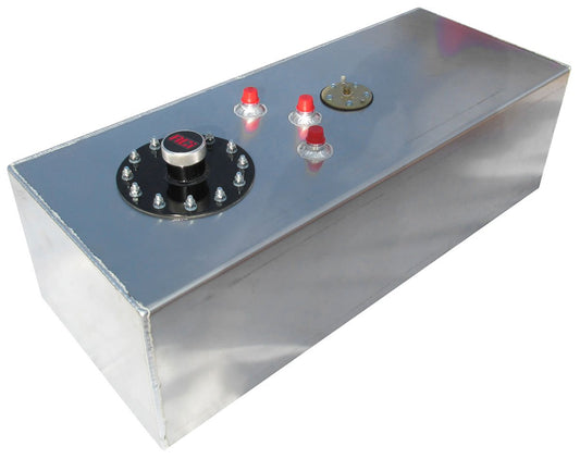 15 Gallon Aluminium Fuel Cell - Natural  With 0-90 ohm Sender, 30" x 12" x 9"