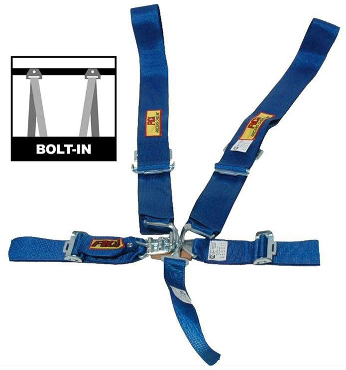 5 Point 3" Latch Type Racing Harness - Blue
Pull Up Type. SFI 16.1 Rated