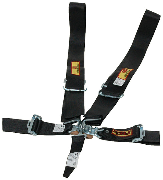 5 Point 3" Latch Type Racing Harness - Black
Pull Up Type. SFI 16.1 Rated