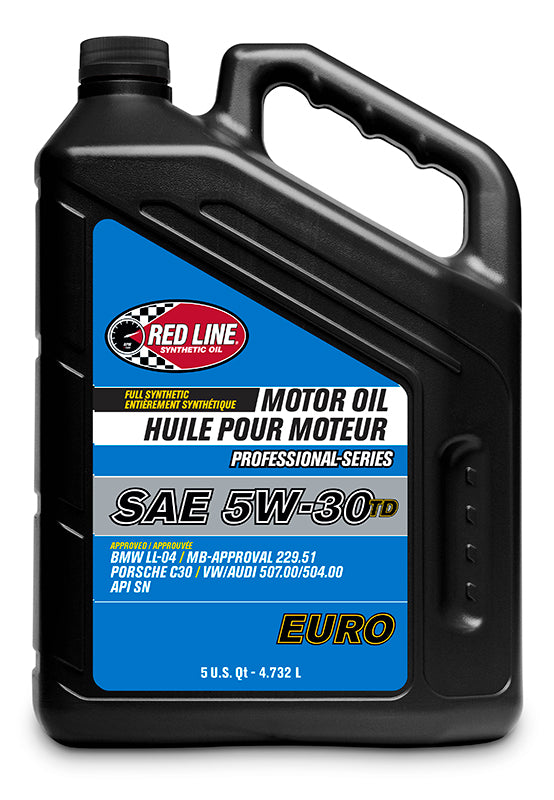 5W30TD Professional Series Motor Oil - Euro
5 Quart Bottle (4.732 Litres)