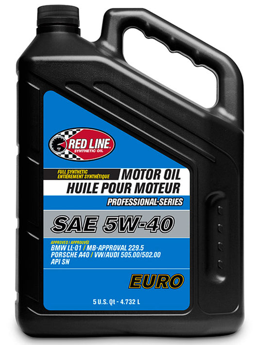 5W40 Professional Series Motor Oil - Euro
5 Quart Bottle (4.732 Litres)