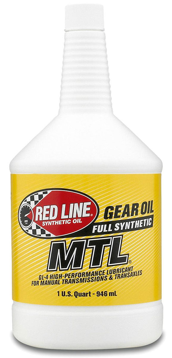 MTL 75W80 GL-4 Gear Oil
1 Quart Bottle (946ml)