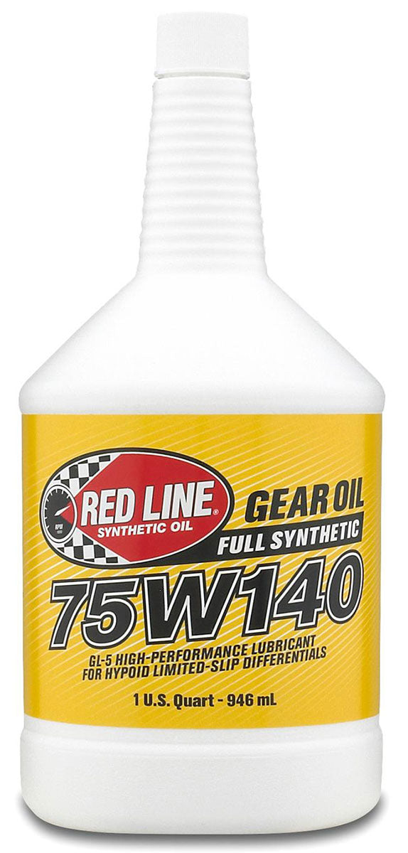 75W/140 GL-5 Gear Oil
1 Quart Bottle (946ml)