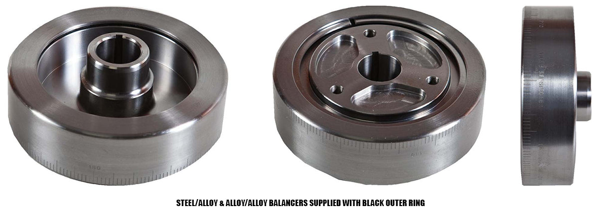 Aluminium Harmonic Balancer
Suit SB Chev 262-400, Internal Balance