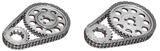 Double Row Nitrided Timing Chain Set with Torrington Bearing, .010" Line Bore
Suit S/B Chev 262-350, 400