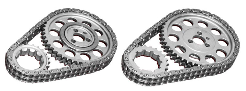 Double Row Nitrided Timing Chain Set with Torrington Bearing
Suit S/B Chev 262-350, 400 with B/B Chev Snout