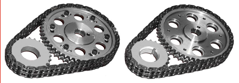 Double Row Nitrided Vernier Adjustable Timing Chain Set, .005" Line Bore
Suit Holden 253-304-308 V8