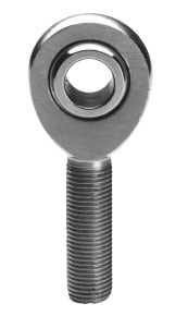 Moly Rod End Male L/H Thread (Heavy Duty)  .625" Hole Size. 3/4"-16 Thread