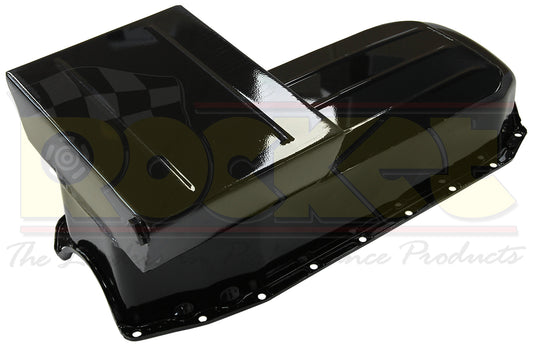 Super Pan Oil Pan
Suit LH-UC Torana With SB Chev 2 Piece Main Seal, R/H Dipstick