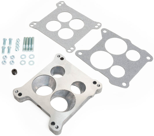 Aluminium Carb Adapter with Studs & Gaskets
Square Bore to Spread Bore (AFB)