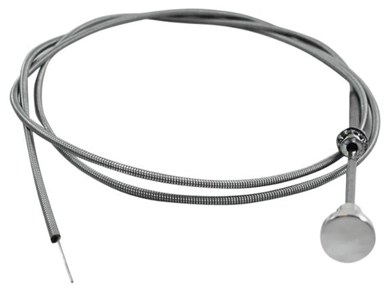 Chrome Steel 6 Ft Choke Cable Kit
Requires 3/8" Diameter Mounting Hole