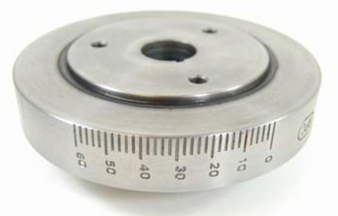 Small Block Chevy 262-350 OEM Harmonic Balancer  6-3/4", internal balance, natural finish