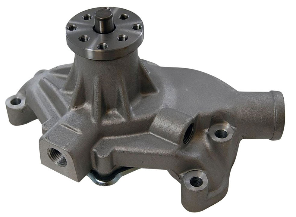 Aluminium Water Pump (SWP) - Satin Finish
Fits 1955-68 S/B Chev Passenger Cars, 1969-70 350 Corvette