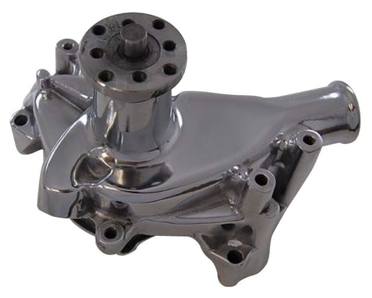 Aluminium Water Pump (LWP) - Polished Finish
Fits 1969-87 S/B Chev & Light Duty Trucks 1973-86, Long Style Block to Hub 6-15/16"