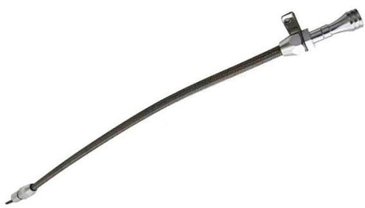 Flexible Transmission Dipstick, Firewall Mount, 29" for Ford C-6
Fits Push-In Style Transmission