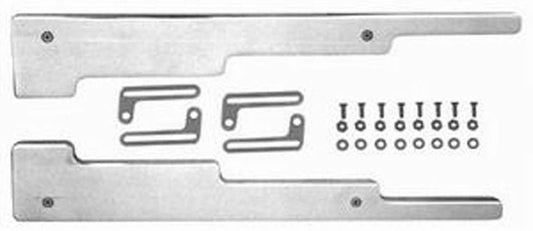 Universal Aluminium Liner Wire Loom Set, Polished Plain Style
Fits Spark Plug Wire up to 9.5mm in Diameter, Mounting Hardware Included, Sold In Pairs