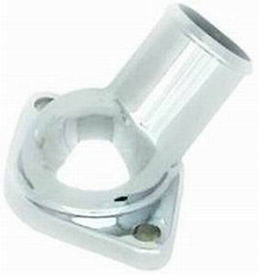 Chrome Steel Thermostat Housing. O-ring Style
Fits S/B & B/B Chev 1955-64 V8