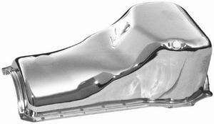 Chrome Steel Stock Oil Pan
Fits 1970-80 Ford V8 351C-351M-400M, For passenger Cars Only