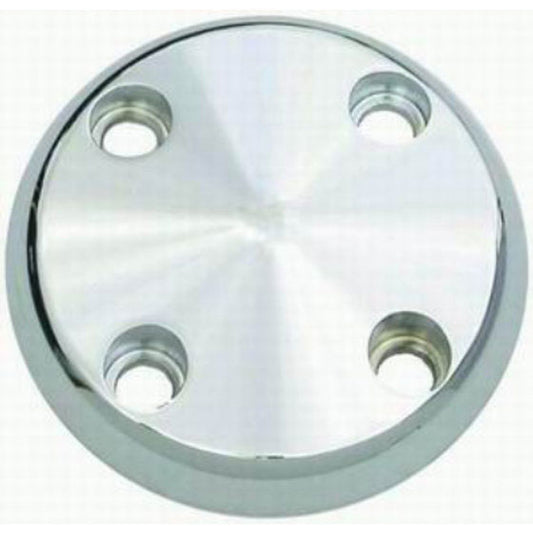 Polished Aluminium Water Pump Pulley Nose  Fits 1969-85 S/B Chev 283-350 with Long Water Pump