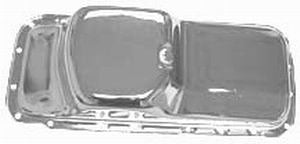 Chrome Steel Stock Oil Pan
Fits Chrysler Mopar 361-383-400-413-440 B & RB & Hemi 426