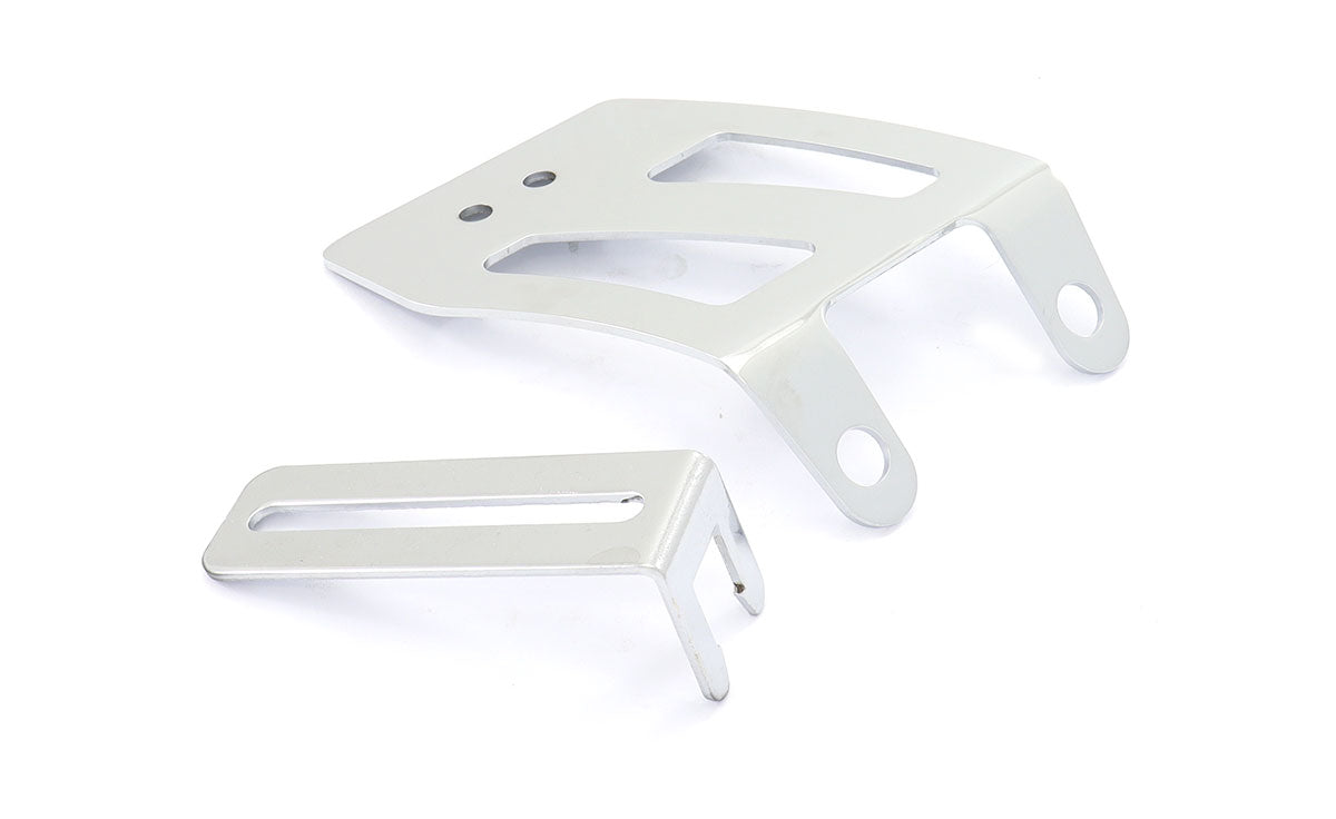 Chrome Steel Throttle Cable Bracket Kit  Fits S/B Chev for us with R9757 on TH350 " TH400 Transmissions