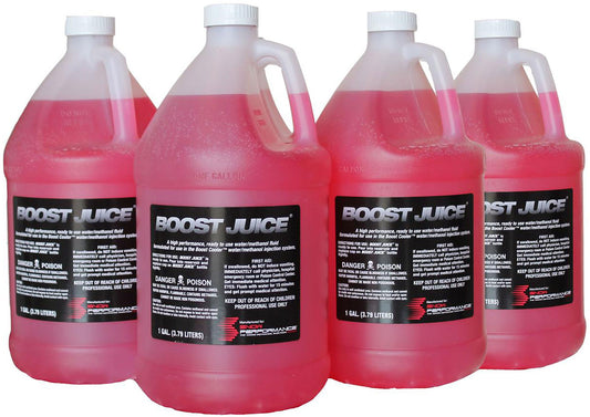 Boost Juice 50/50 HighPerformance Water-Methanol Fluid  Contains 4 x 1 Gallon (3.78L) Bottles