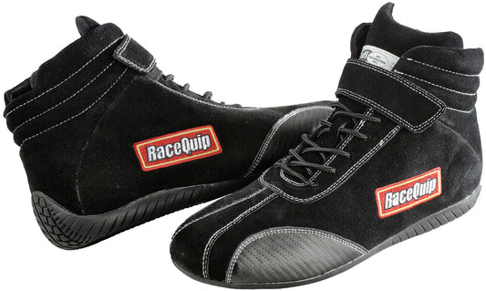 Euro Carbon-L SFI-5 Racing Shoes, Black, Size 6
SFI 3.3/5 Rated