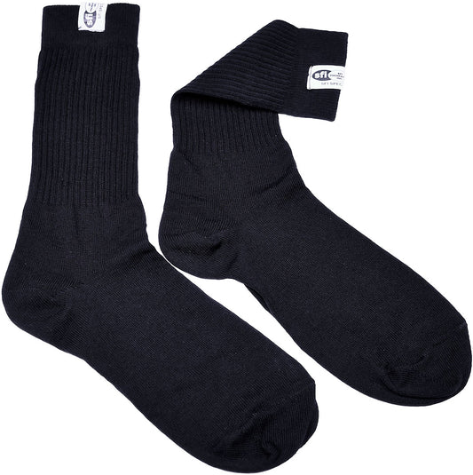 SFI 3.3 Fire Retardant Socks, Black, Small
Size 6-7