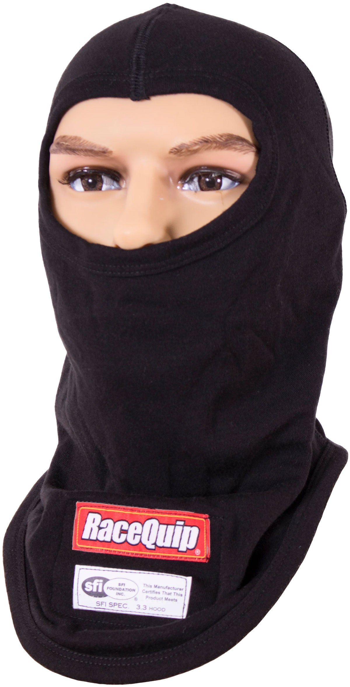 SFI 3.3 Multi Layer Single Eyeport Balaclava, Black
Small