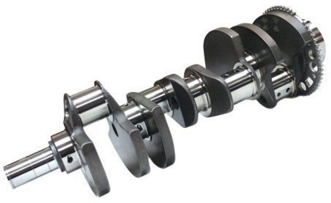 Forged 4340 Standard Weight Crankshaft
Chev LS Series, 3.622" stroke, use 6.125" Rods, 24 Tooth Reluctor Wheel