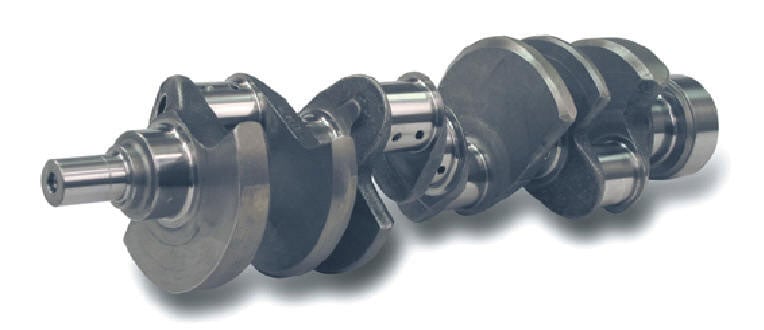 Series 9000 Cast Stroker Lightweight Crankshaft
Ford FE 390-428, 4.250" Stroke, use 6.700" BB Chevy Rods