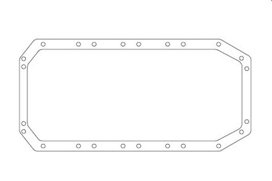 AccuSeal Oil Pan Gasket - 9.375" inside width
Suit Chrysler TFX-96 Racing Hemi