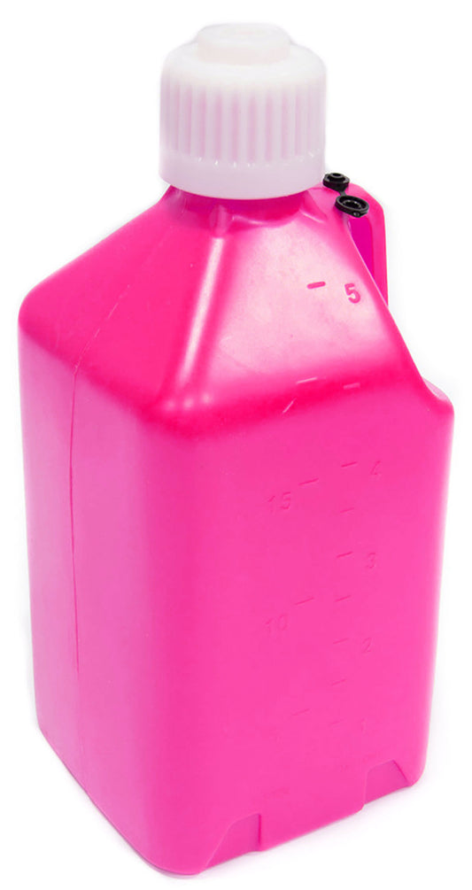 5 Gallon (18.9L) Square Utility Jug, Glow Pink
9.5" x9.5" x 21"