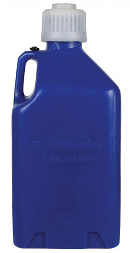 5 Gallon (18.9L) Square Utility Jug, Blue
9.5" x9.5" x 21"