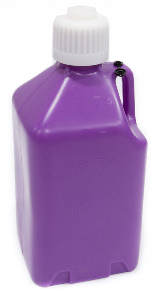 5 Gallon (18.9L) Square Utility Jug, Purple
9.5"x 9.5" x 21"