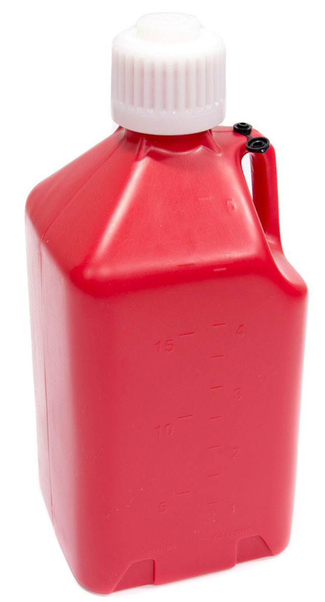 5 Gallon (18.9L) Square Utility Jug, Red
9.5" x 9.5" x 21"