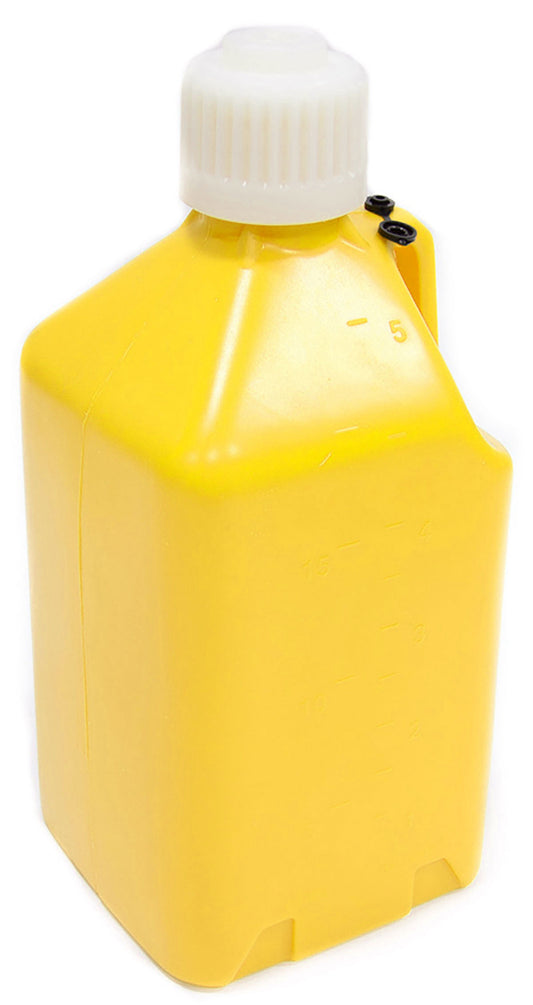 5 Gallon (18.9L) Square Utility Jug, Yellow
9.5"x 9.5" x 21"