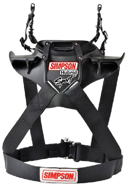 Hybrid Sport - Head & Neck Restraint
Small - Chest 36-40", Sliding Tethers With No Post, FIA Approved 8858-2010