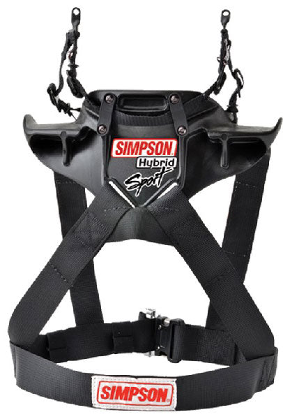 Hybrid Sport - Head & Neck Restraint
X-Small - Chest 32-36", Quick Release Sliding Tethers, SFI 38.1