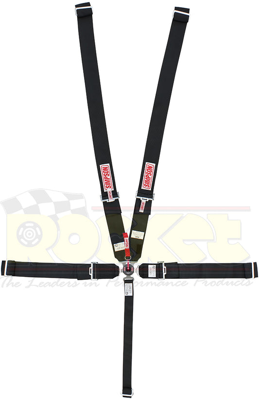 5 Point Harness
Black 55" Camlock, Pull Down, Wrap Around/Bolt In