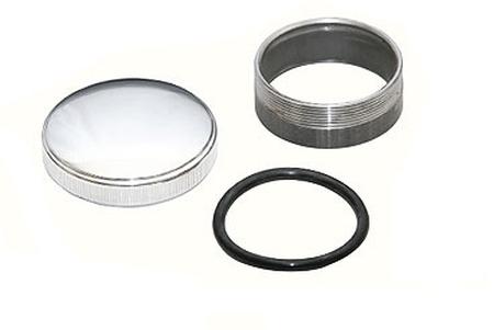 Screw-on Petrol Cap Kit, Polished