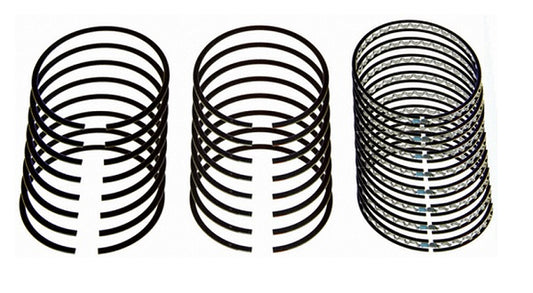 Cast V8 Piston Ring Set
3.750" Bore, 5/64" x 5/64" x 3/16", STD Tension