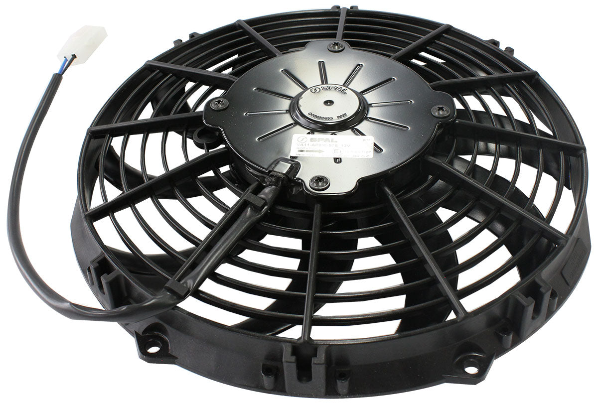 9" Electric Thermo Fan
590 cfm - Pusher Type With Curved Blades