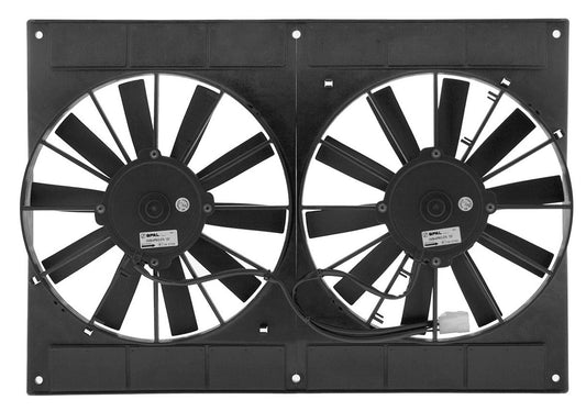 11" Dual ElectricThermo Fans
1587 cfm - Puller Type With Straight Blades