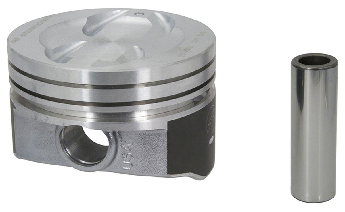 350 ci SB Chev - Dish Top Hypereutectic Pistons
389 c.i., 4.060" bore, 3.480 stroke, 5.700" rod length, +12.3cc dome volume