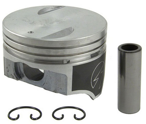 454 ci BB Chev - Flat Top Hypereutectic Pistons
461 c.i., 4.155" bore, 4.000 stroke, 6.135" rod length, -2.0cc dome volume